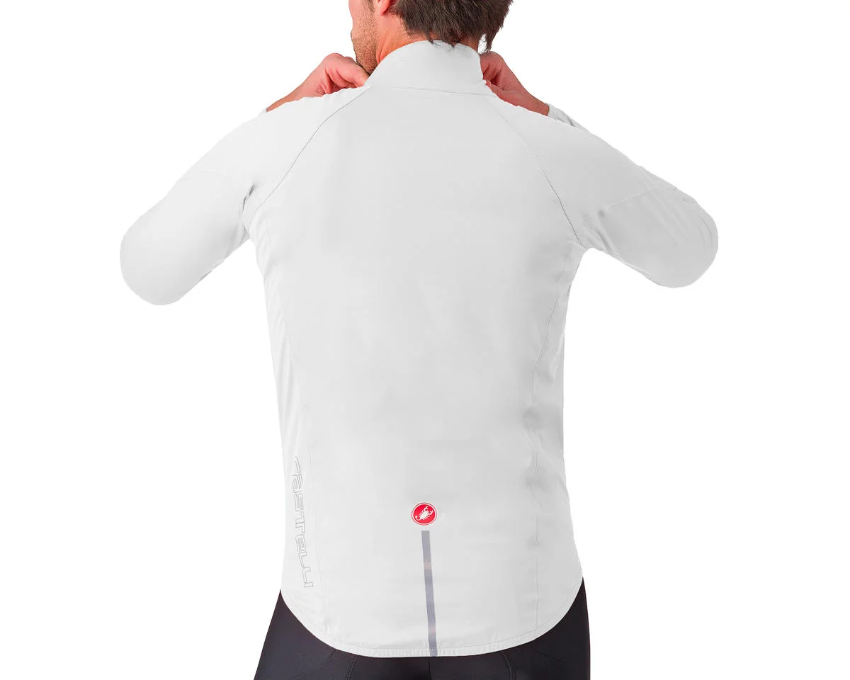 Castelli Emergency 3 Rain Jacket (White) (S) - view 2